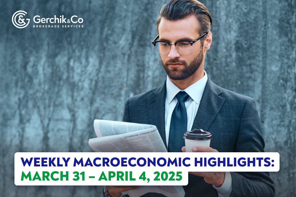 Weekly Macroeconomic Highlights: March 31—April 4