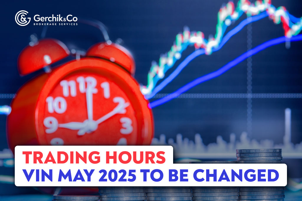Attention! Changes to the Trading Schedule in May 2025
