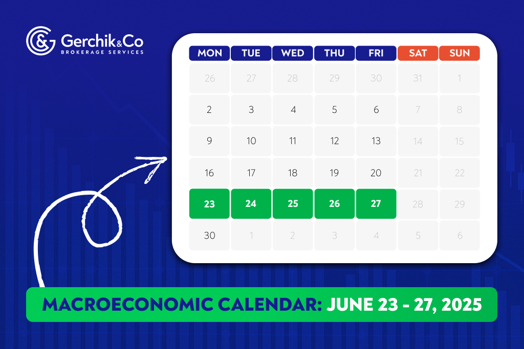 What’s Ahead: Weekly Macroeconomic Calendar for June 23-27, 2025