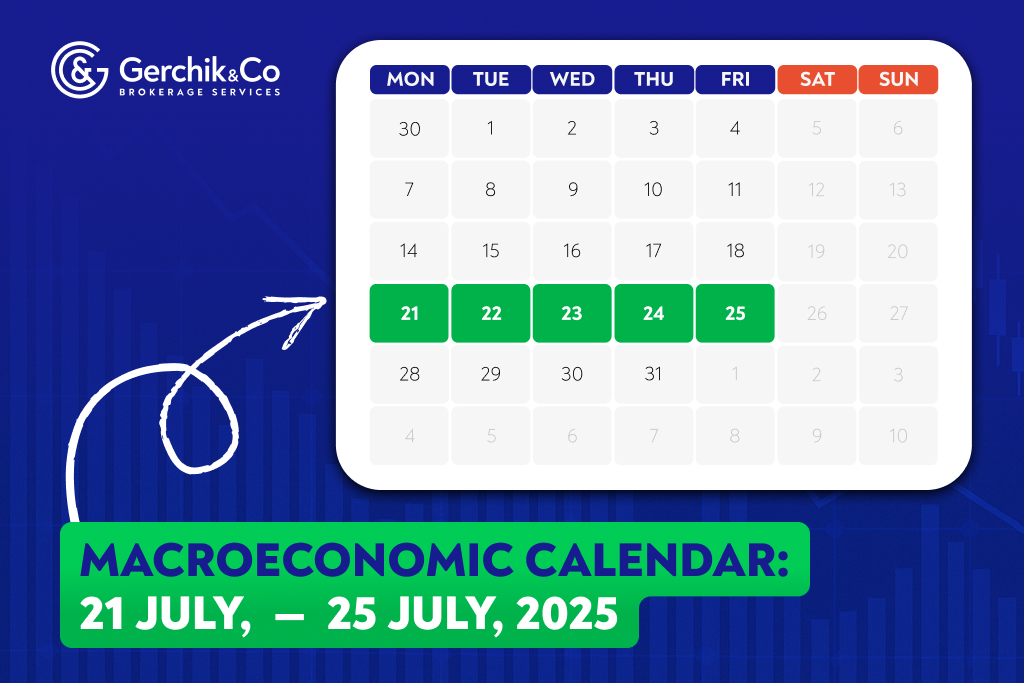 What’s Ahead: Weekly Macroeconomic Calendar for July 21-July 25, 2025