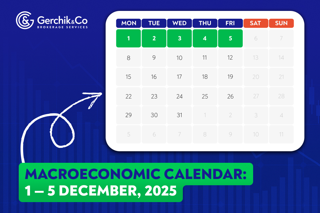What’s Ahead: Weekly Macroeconomic Calendar for December 1—December 5, 2025