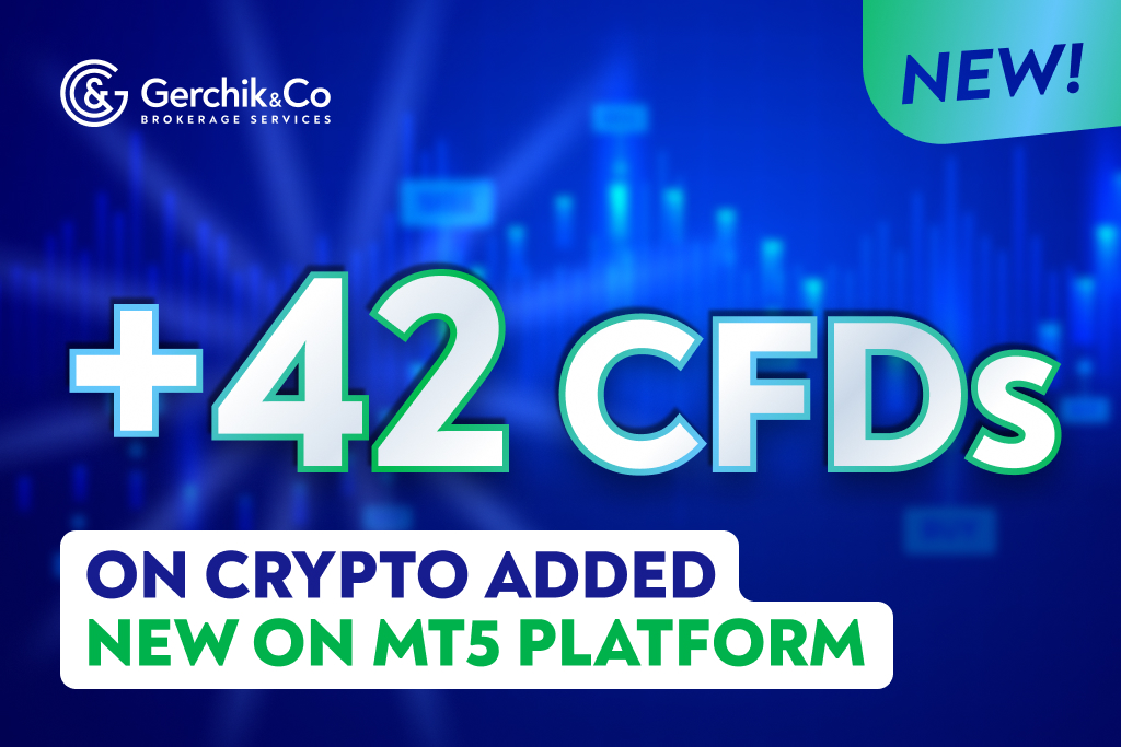 42 New Crypto CFDs Added to MetaTrader 5 Platform