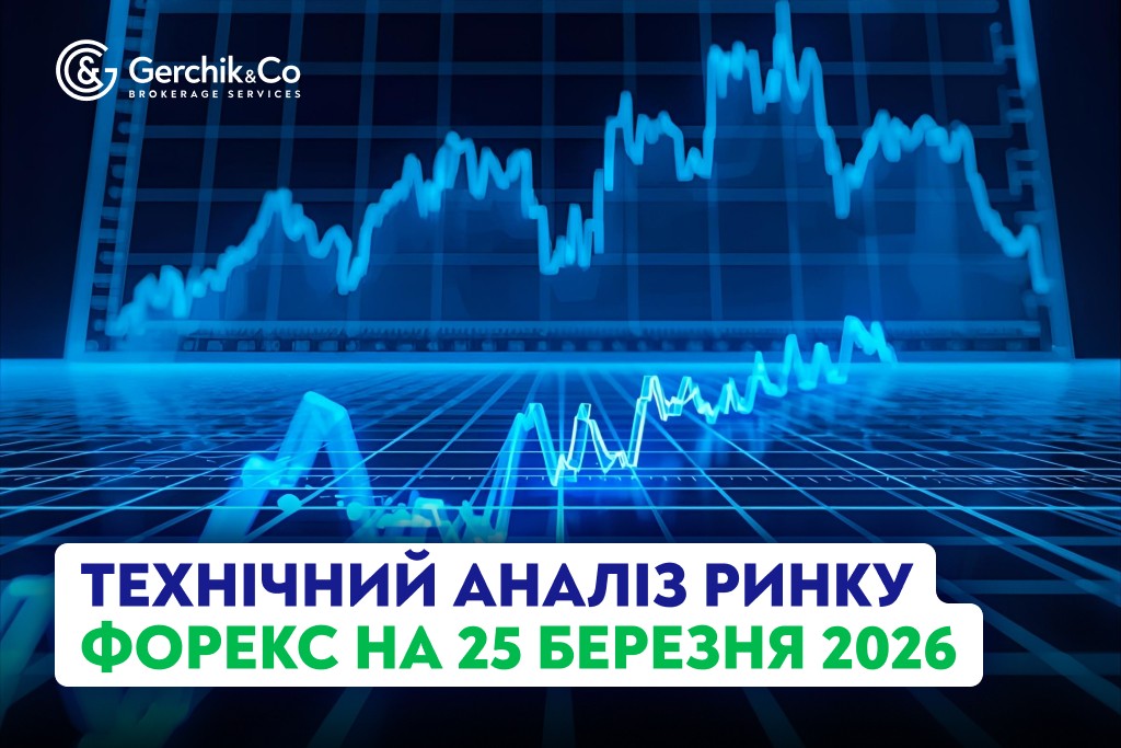 Технічний аналіз ринку Форекс станом на 25.03.2026